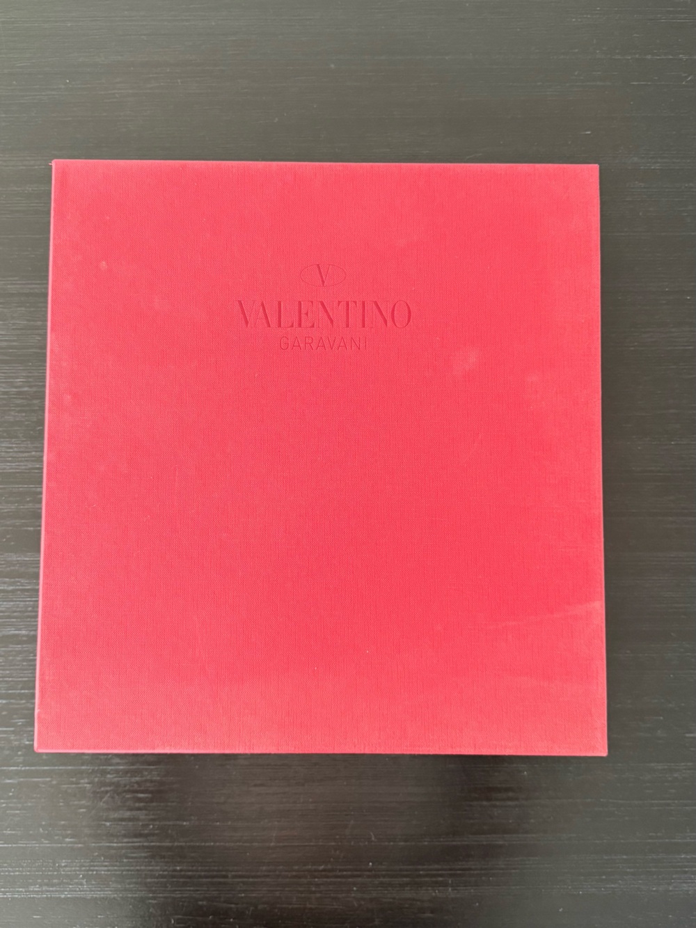 Valentino Garavani Vibrant Red Designer Gift Box